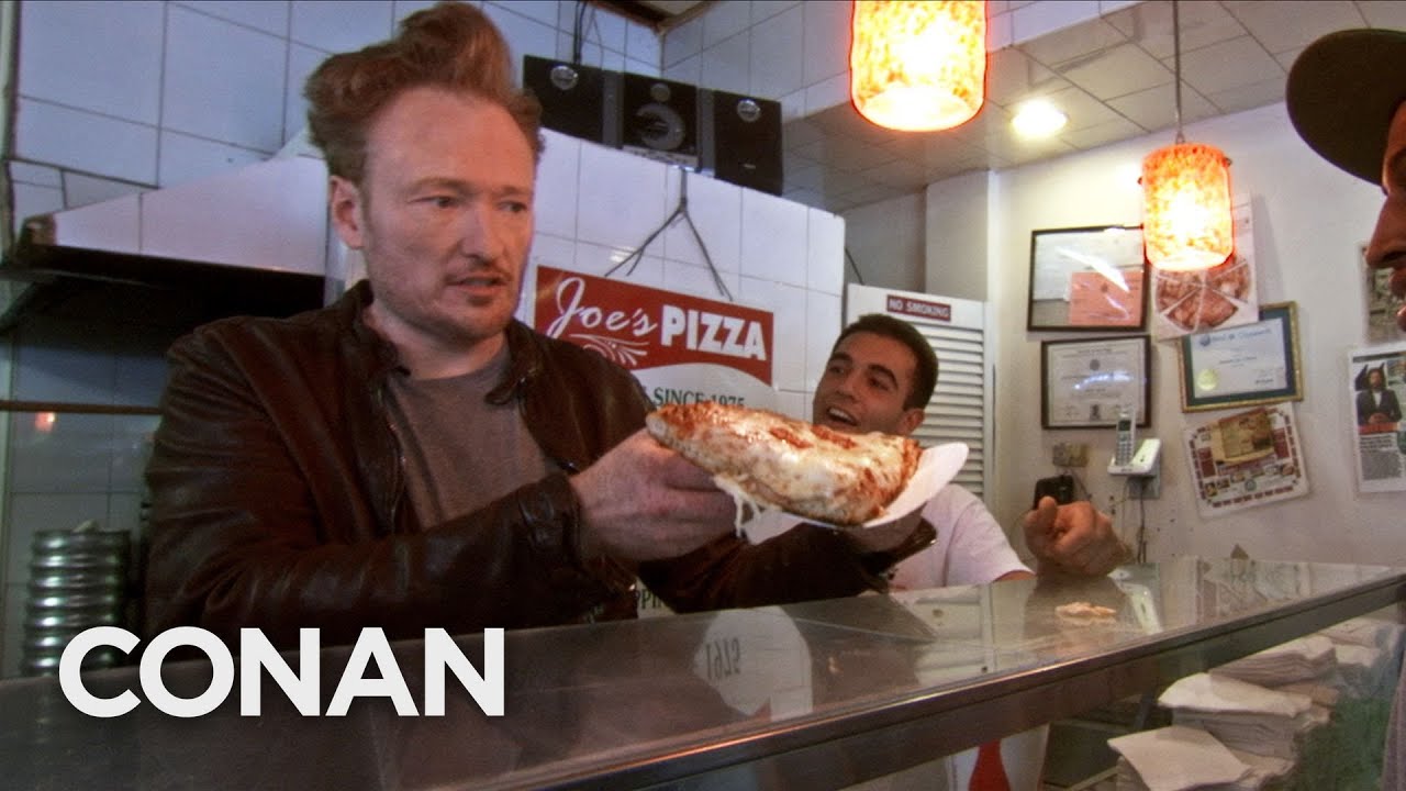Conan Makes NYC Pizza – CONAN on TBS Conan Makes NYC Pizza - CONAN on TBS