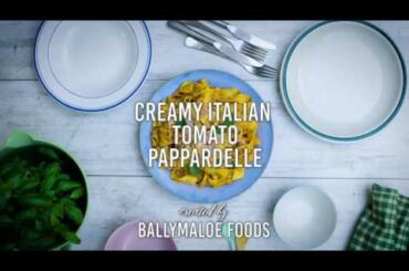 Creamy Italian Tomato Pappardelle