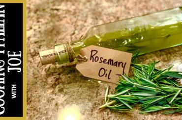 How to Make Rosemary Infused Olive Oil Cooking Italian with Joe