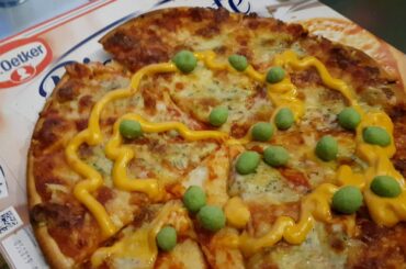 🍕How to Make a Pizza QUATTRO FORMAGGI 🧀 & Wasabi Peanuts🥜🌶 and Samurai Sauce 🌶