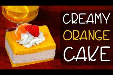 Soft and Creamy italian Mimosa Orange Cake - Taste test