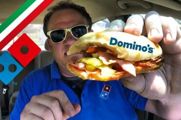 Domino's ☆ITALIAN 8-TOPPING SANDWICH☆ Food Review!!!