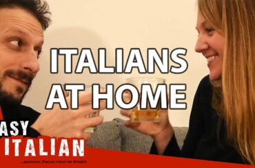What can you do at home in the evening? | Super Easy Italian 5