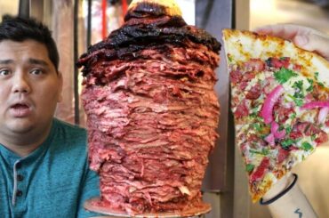 He Found a CHAR SIU PORK PIZZA!! [News Bites]