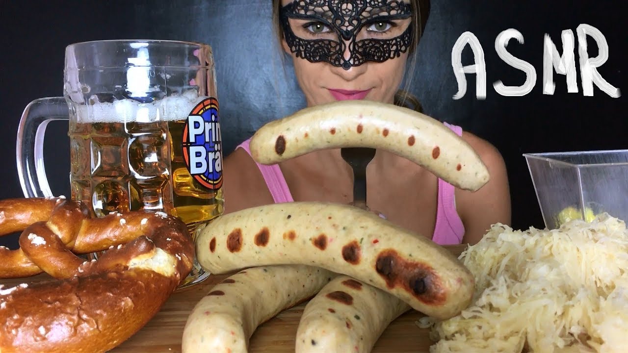 OKTOBERFEST 2019 ASMR MUKBANG (Beer, German Sausages, Bavarian Prezel & Sauerkraut) Eating Sounds OKTOBERFEST 2019 ASMR MUKBANG (Beer, German Sausages, Bavarian Prezel & Sauerkraut) Eating Sounds