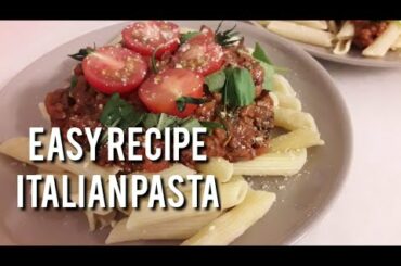 Home Made Italian Pasta (Easy Recipe) - 1 Minute Cooking Tutorial by Krizz