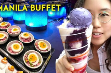LUNCH BUFFET IN MANILA at 5 Star Hotel ⭐ ft Halo Halo
