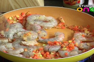 Tiger Prawns Bisque Soup Recipe | Italian Foods | Studio One Vantillu