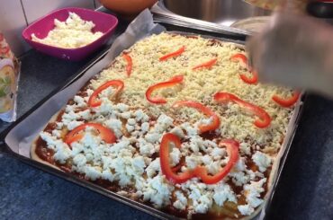 Healthy recipe/Desi style pizza