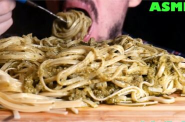 MUKBANG ITA | PASTA AL PESTO GENOVESE EATING SHOW ITALY 먹방 * ASMR ITA NO TALKING