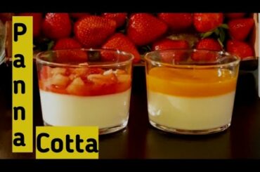 Panna cotta|Italian dessert| strawberry panna cotta| mango panna cotta|recipe in Tamil