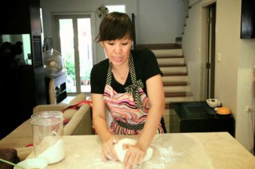 Cooking with May : Italian Focaccia bread : ทำอาหาร ขนมปัง อิตาเลี่ยน โฟคาชช่า