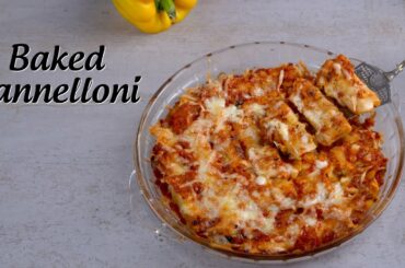 Baked Cannelloni Recipe | Vegetarian Cannelloni Recipe | Italian Recipe By Krishan Bhuptani