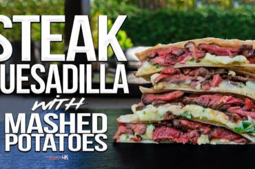 The Best Steak Quesadilla | SAM THE COOKING GUY 4K
