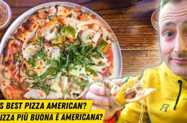 Taste Test Italian Chef Tries American Pizza For The First Time [ENG-SUB]