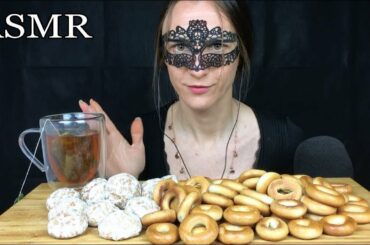 ASMR RUSSIAN SWEETS SNACKS & TEA (Eating Sounds) Mukbang