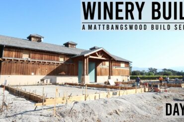 Winery Build - Day 1: Plating, Detailing and Framing Prep