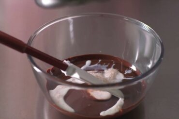 Chocolate Mousse with Italian Meringue – The Essentials by Valrhona