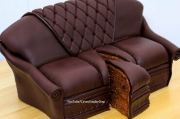 Chocolate Sofa Cake | Cakes That Look Like Real Things