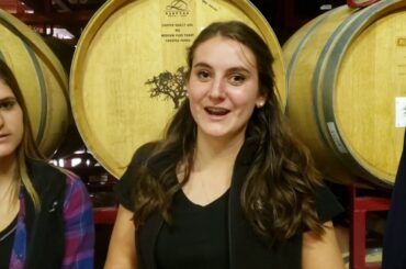 Oak Farm Vineyards' new assistant winemaker Marilia Nimis hails from Friuli-Venezia Giulia, Italy.