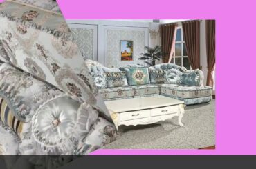 living room furniture modern fabric sofa European sectional sofa set a1268