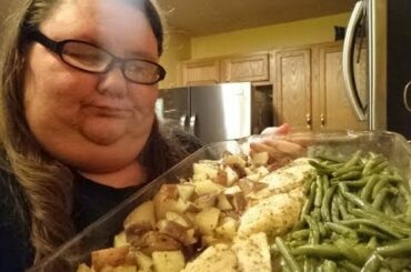 HEALTHY ITALIAN CHICKEN POTATO BAKE // SCHOOL LUNCH