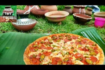 Italian Pizza | Tiny Pizza | Home Made Pizza | Miniature Cooking EP03