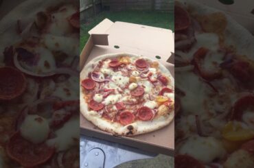 Neapolitan style pizza wood fire oven