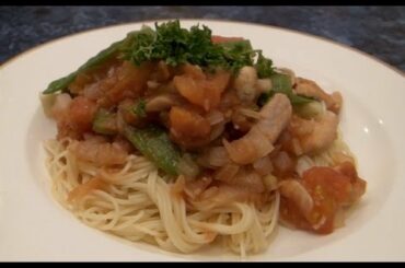Angel Hair Japolitana - Japanese/Italian Recipe