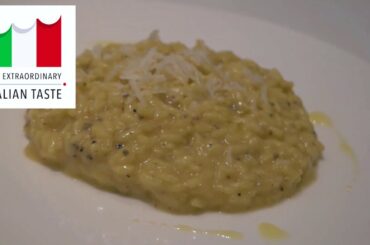 Risotto allo Zafferano e Crema di Tartufo | Chef Tina Rossano