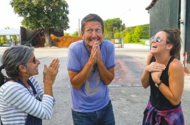 HARVESTING GRAPES IN ITALY!
