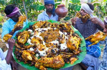 FULL CHICKEN EATING | Full Country Chicken Cooking and Eating in Village | Healthy Village Food
