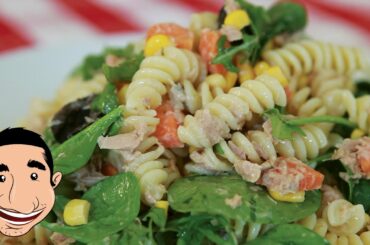 Tuna Pasta Salad Recipe | Clean Eating Tuna Salad with Pasta