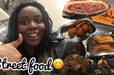 TRYING OUT STREET FOOD FROM DIFFERENT COUNTRIES IN MANCHESTER,ITALIAN FOOD,IRAN FOOD AND MANY MORE.