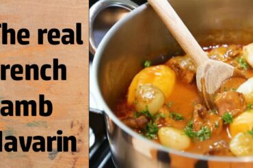Navarin of Lamb  (French lamb stew) | Classic French Recipes