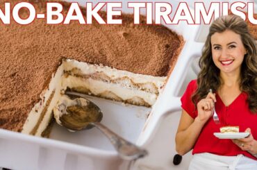 Easy TIRAMISU Cake | No-Bake Dessert