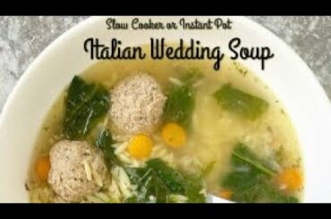 Instant Pot Italian Wedding Soup
