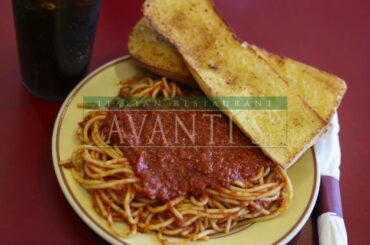 Avanti's Dine In Lunch Special!