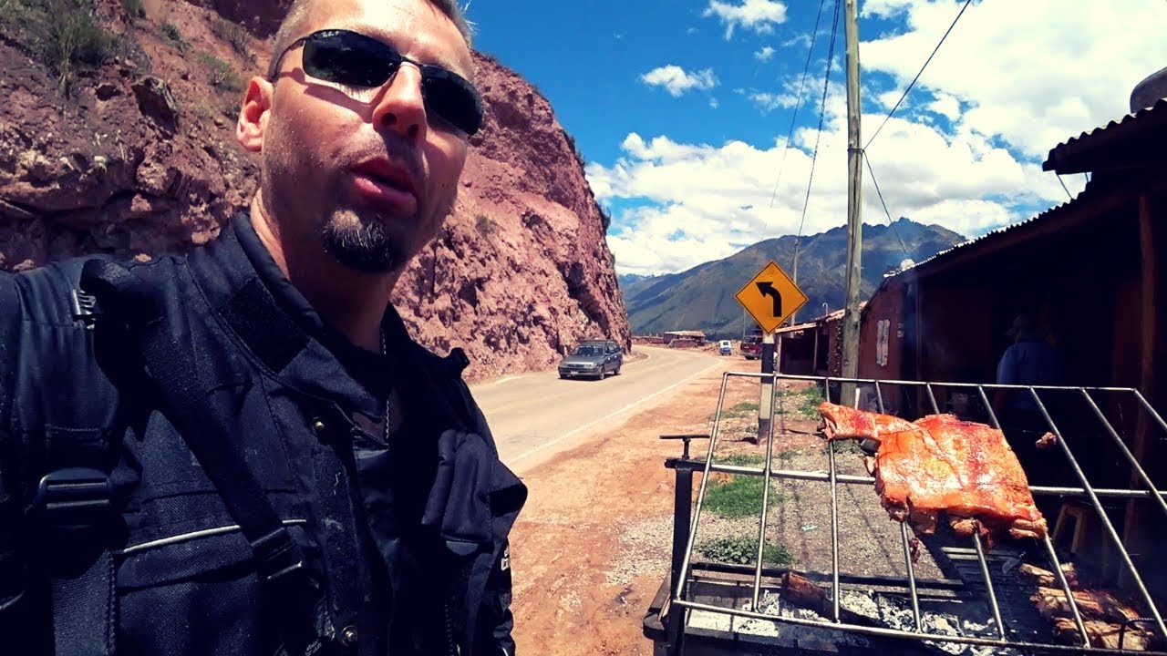 Peru Street Food: BBQ Pork Sacred Valley 🇵🇪 Peru Street Food: BBQ Pork Sacred Valley 🇵🇪