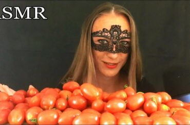ASMR 1 KG CHERRY TOMATOES CHALLENGE (Eating Sounds) Mukbang 먹방 Real Sound