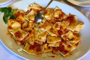 Pasta Grannies discovers tortelli filled with cheese aged in a pit!