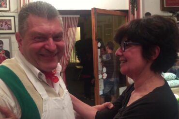 Susan and The Butcher, Chianti region Italy July 2016