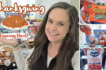 THANKSGIVING GROCERY HAUL 2019!