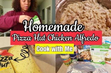 Pizza Hut Inspired Pasta Dinner😋 |Cook with Me😊