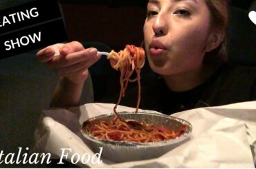 MUKBANG (Eating Show) - Italian Food