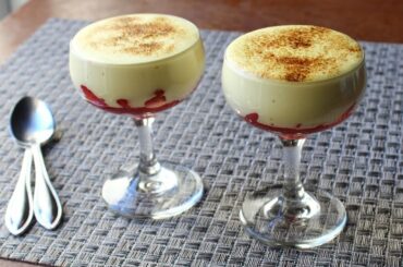 Zabaglione - Italian Warm Custard & Fruit Dessert - Valentine's Day Special!