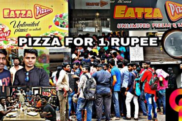 1 Rupee PIZZA @Chennai-nadambakkam|CHEAPEST PIZZA |unlimited pizza,garlic bread and icecream for 349