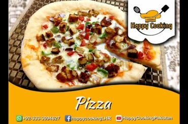 Pizza (Without Oven) - By Happy Cooking