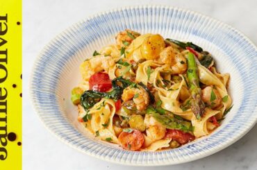 JAMIE'S SPECIALS | Spring Langoustine Tagliatelle | Jamie’s Italian