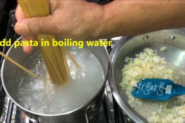 Chicken Fettuccine Alfredo Recipe/chicken mushroom fettuccine with alfredo sauce/ENG DESCRIPTION